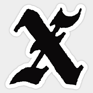 X Sticker